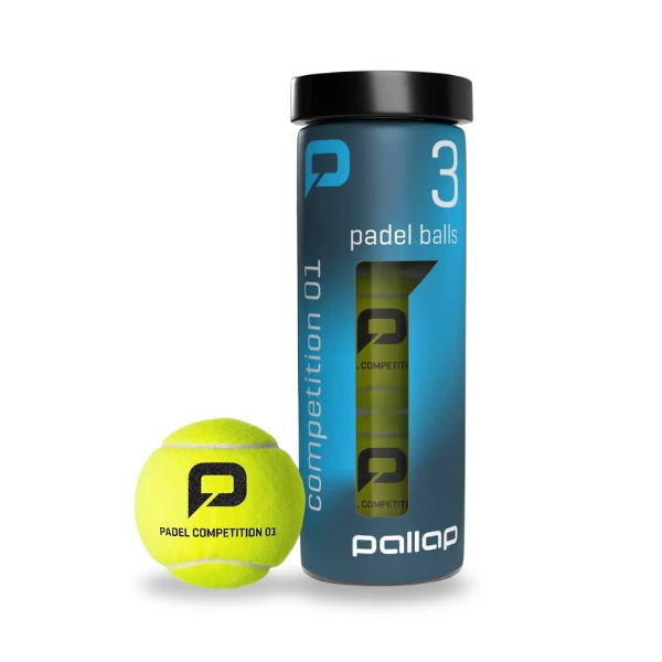 3 Tubi di Palle da Padel PALLAP Competition 01