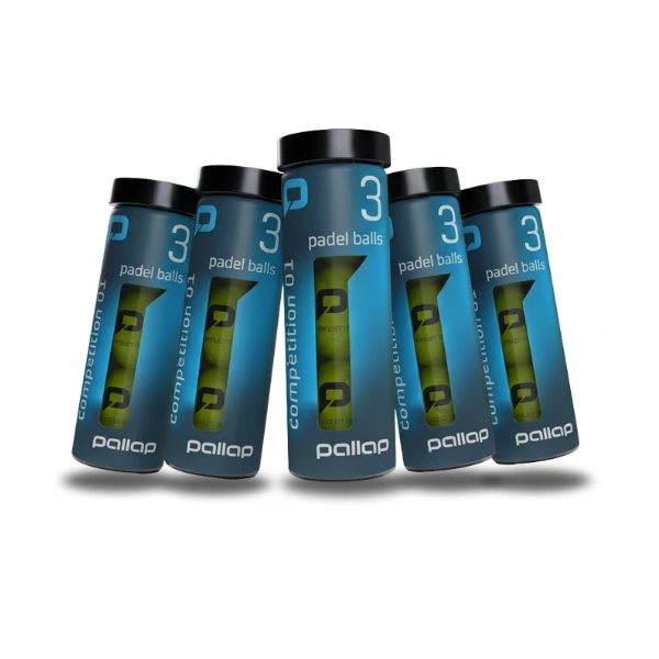 5 Tubes de Balles PALLAP Competition 01