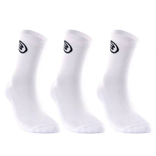Calze BULLPADEL BP252 I Bianco x3