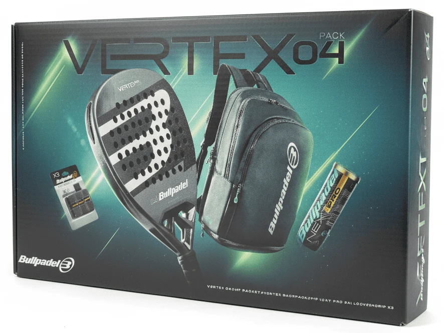 Pala de pádel Bullpadel Vertex 04 2025 Comfort Pack