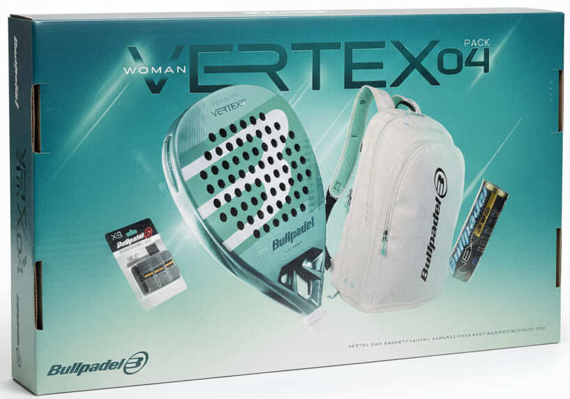 Racchetta da padel Bullpadel Vertex 04 W 2025 Pack