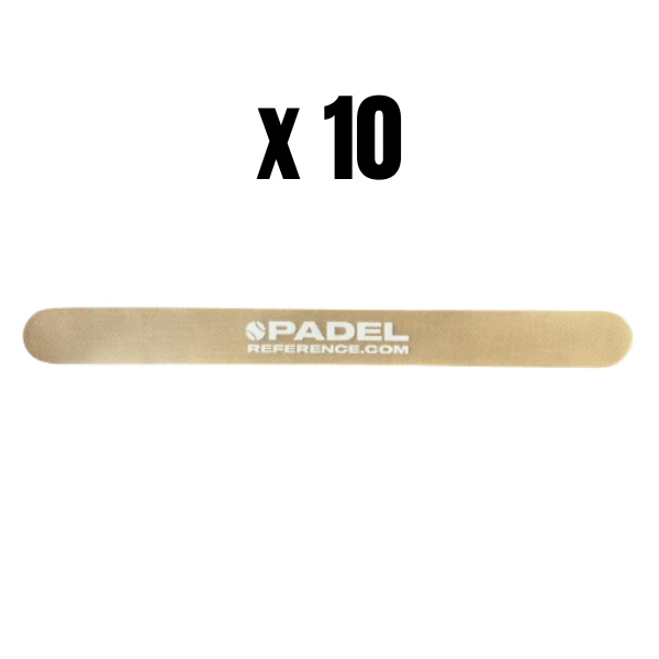 10 Padel Reference Schlägerschutzfolien - Transparent