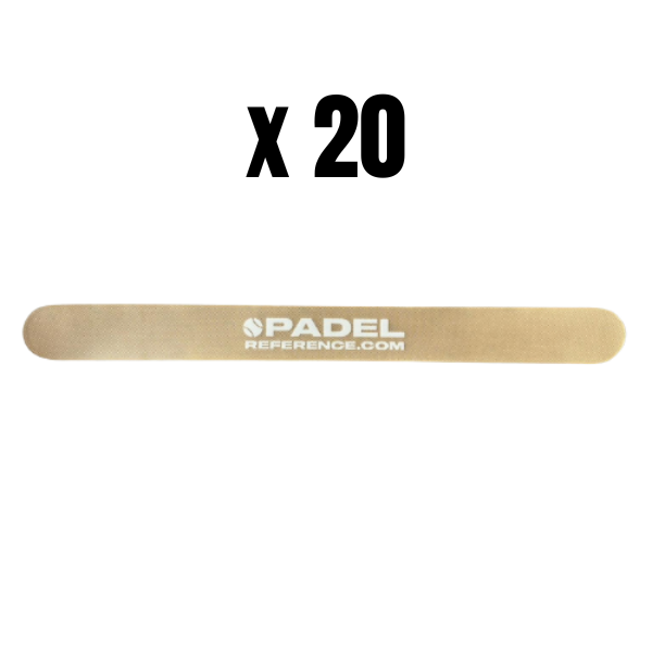 20 Protecteurs de raquettes Padel Reference - Transparent