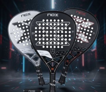 Illustration pack Raquettes de padel Nox NFA series