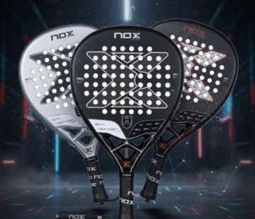Illustration pack Palas de padel Nox NFA Series