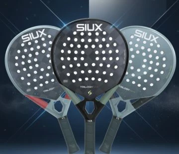 Illustration pack Raquettes de padel siux trilogy