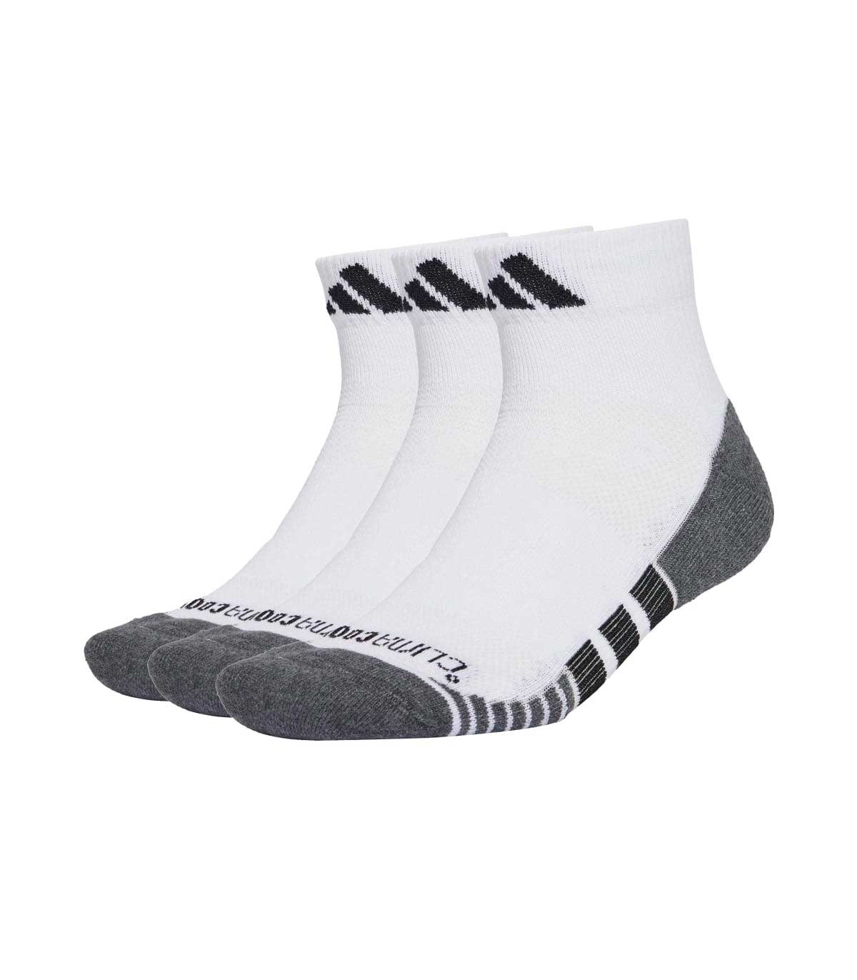Chaussettes ADIDAS Cushioned Quarter Blanc