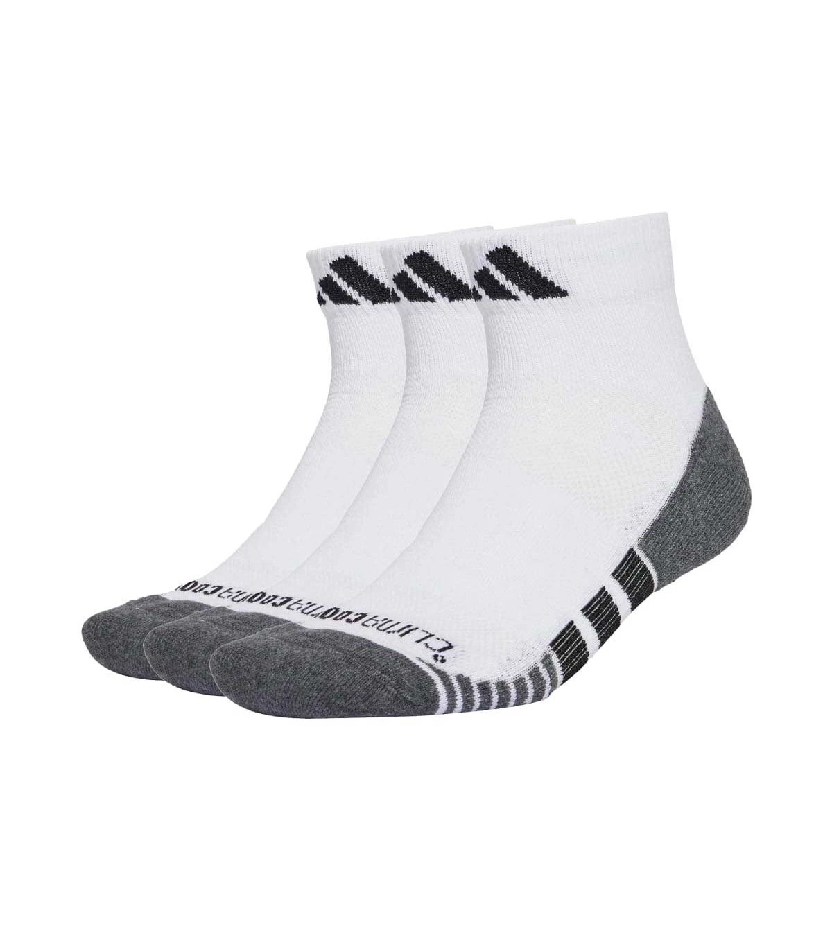 Chaussettes ADIDAS Cushioned Quarter Blanc