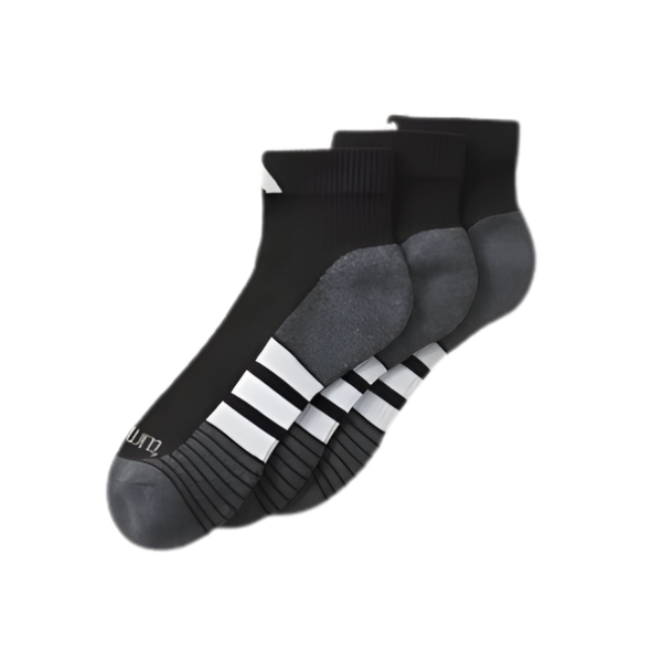 Chaussettes ADIDAS Cushioned Quarter - Noir