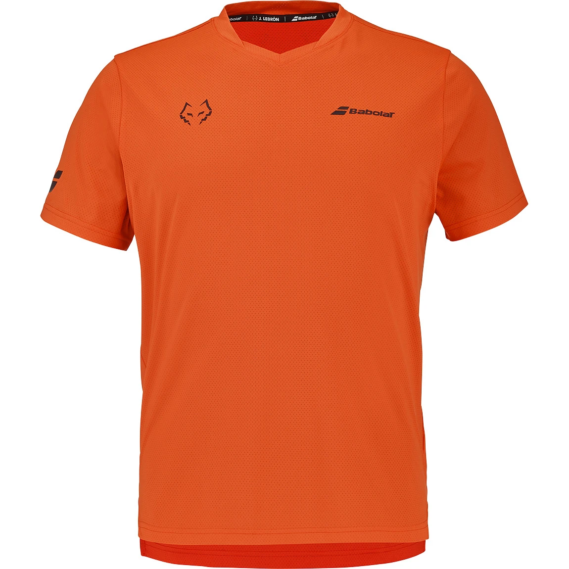Babolat Juan Lebron Crew Neck T-Shirt Red/Orange 2026