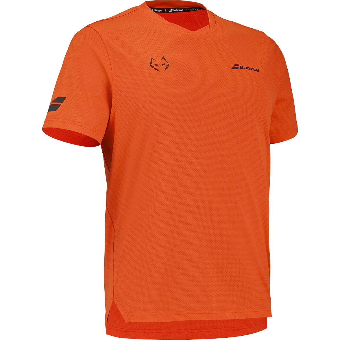 Babolat Juan Lebron Crew Neck T-Shirt Rot/Orange 2026
