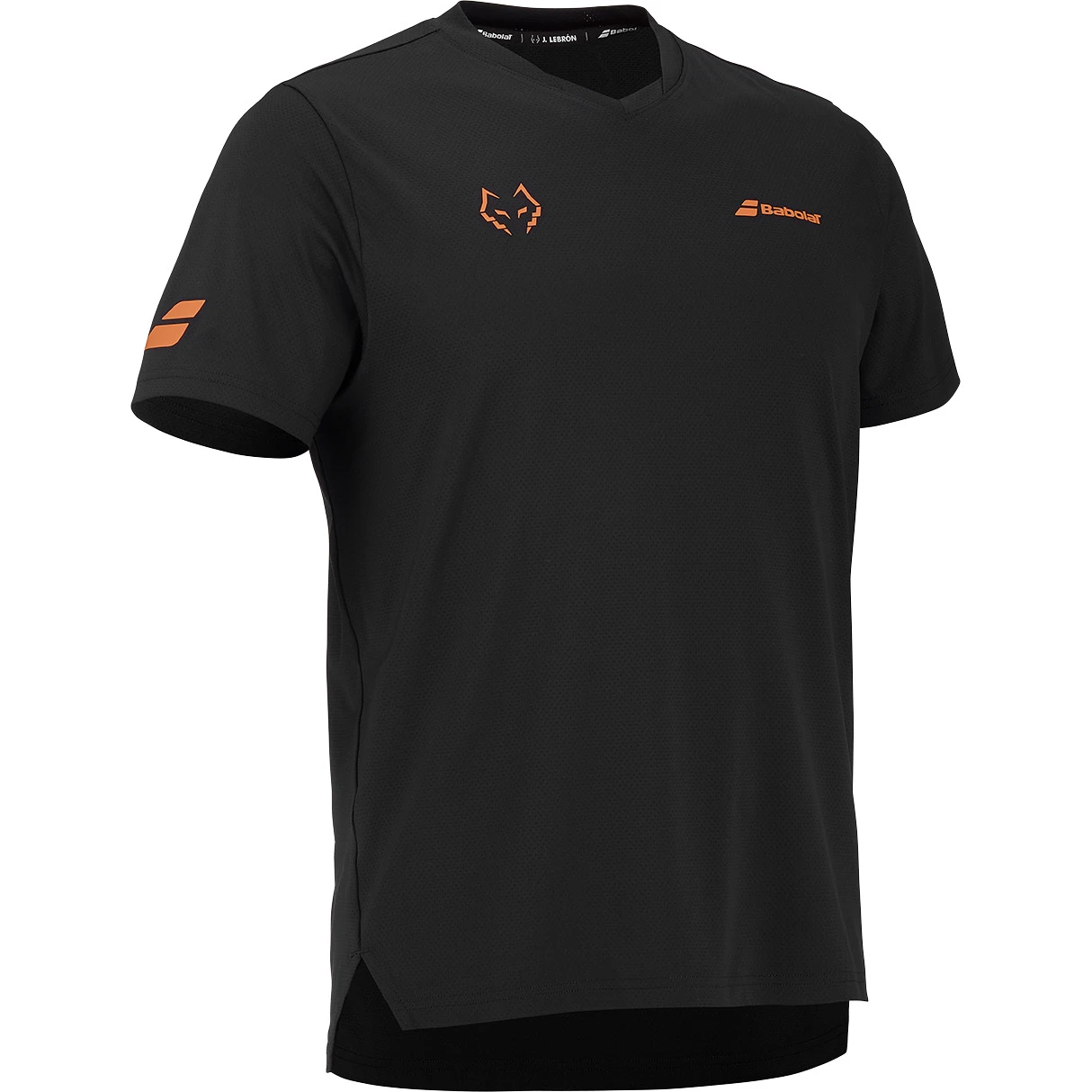 Babolat Juan Lebron Crew Neck T-Shirt Schwarz 2026