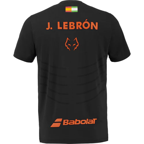 T-shirt Babolat Juan Lebron Replica Noir 2026
