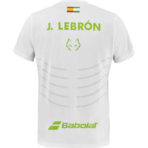 T-shirt Babolat Juan Lebron Replica Blanc 2026
