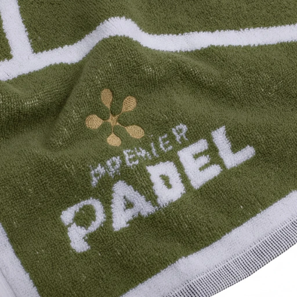 Serviette Bullpadel 100x50 Premier Padel Vert Kaki 