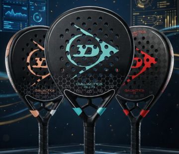 Illustration pack Raquettes de padel Dunlop galactica
