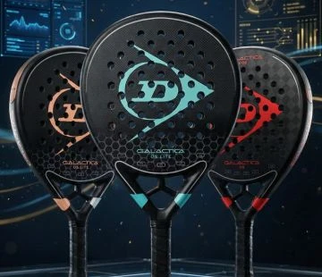 Illustration pack Raquettes de padel Dunlop galactica