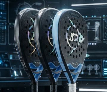 Illustration pack Raquettes de padel Dunlop FX SERIES