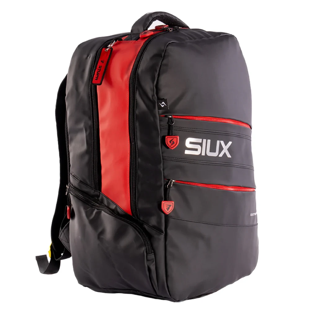 Mochila Siux Electra Stupa Negra/Roja