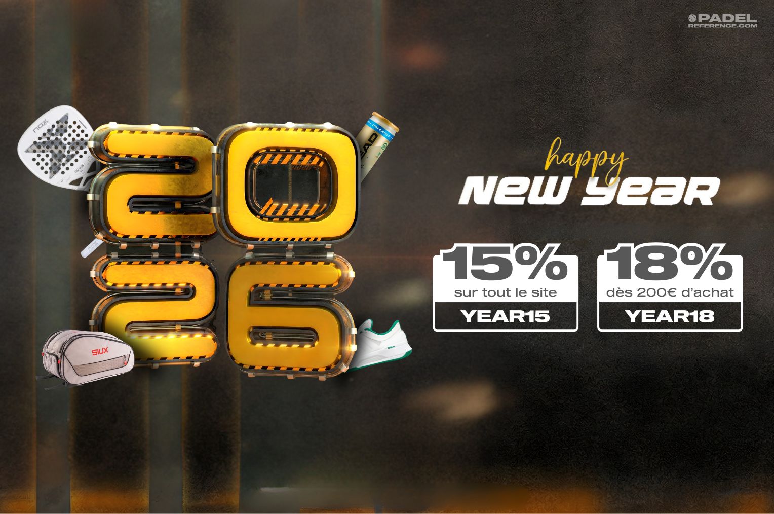 Interstitial mobile PadelReference