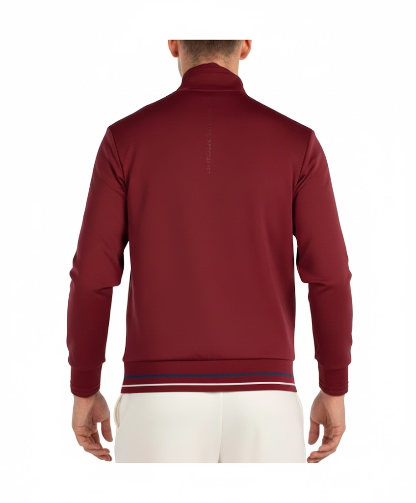 Veste Bullpadel Abadin bordeaux