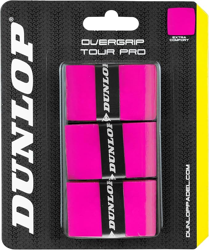 DUNLOP Tour Pro Overgrips Roze x3