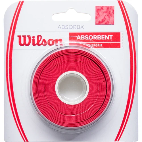 Wilson Absorbx Overgrip Rood