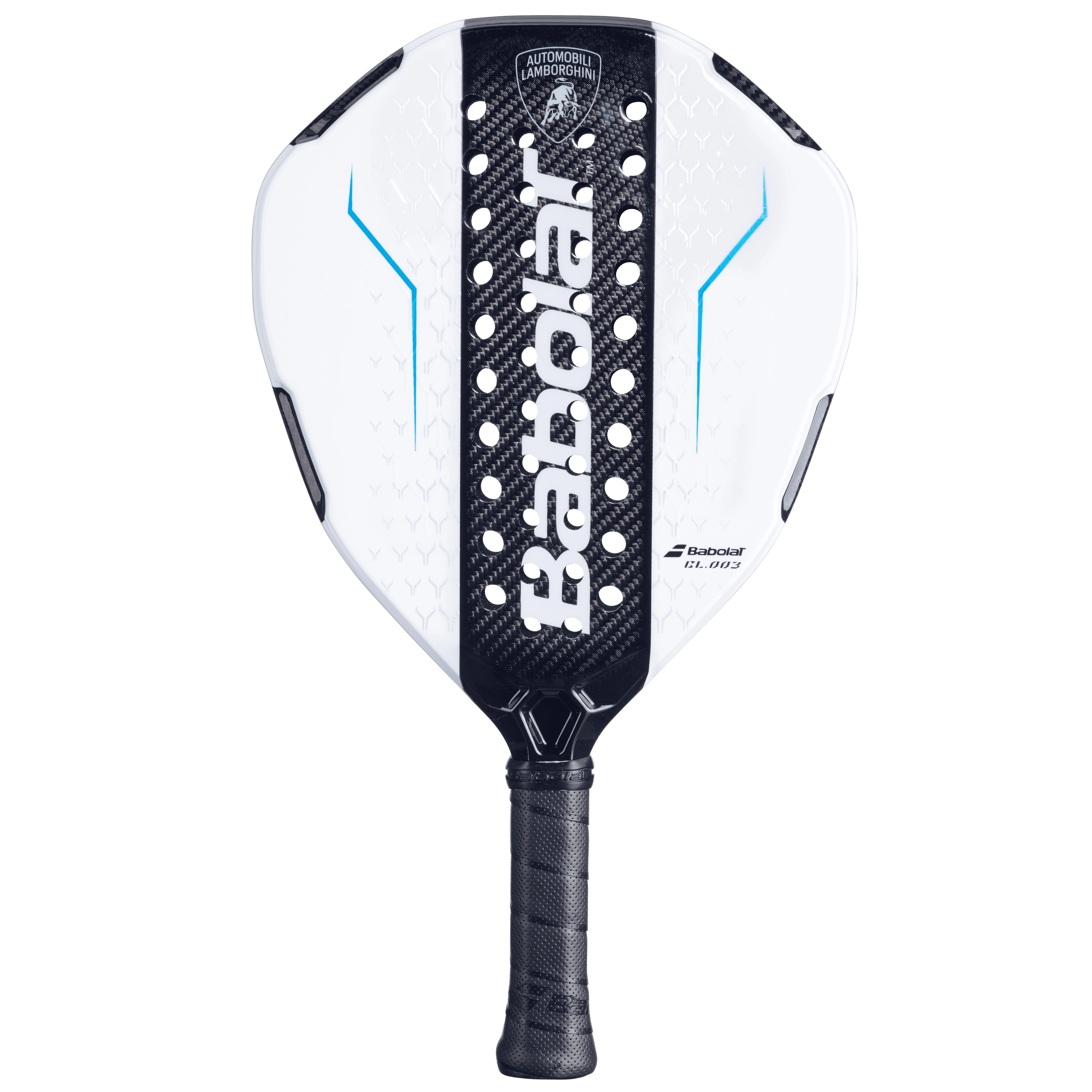 Raquette de padel Babolat x Lamborghini BL003 blanche
