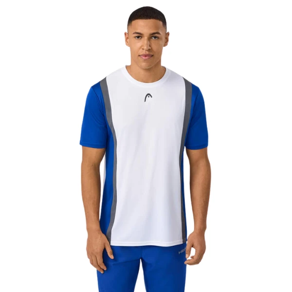 T-Shirt HEAD Club 25 Tech Royal/Bianco
