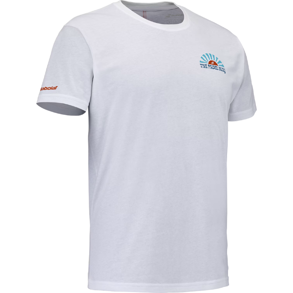 T-Shirt BABOLAT Perf Cotton Bianco