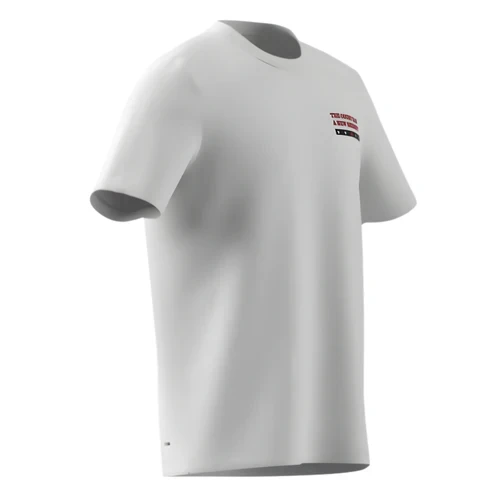 T-Shirt ADIDAS Padel Wanted Blanc