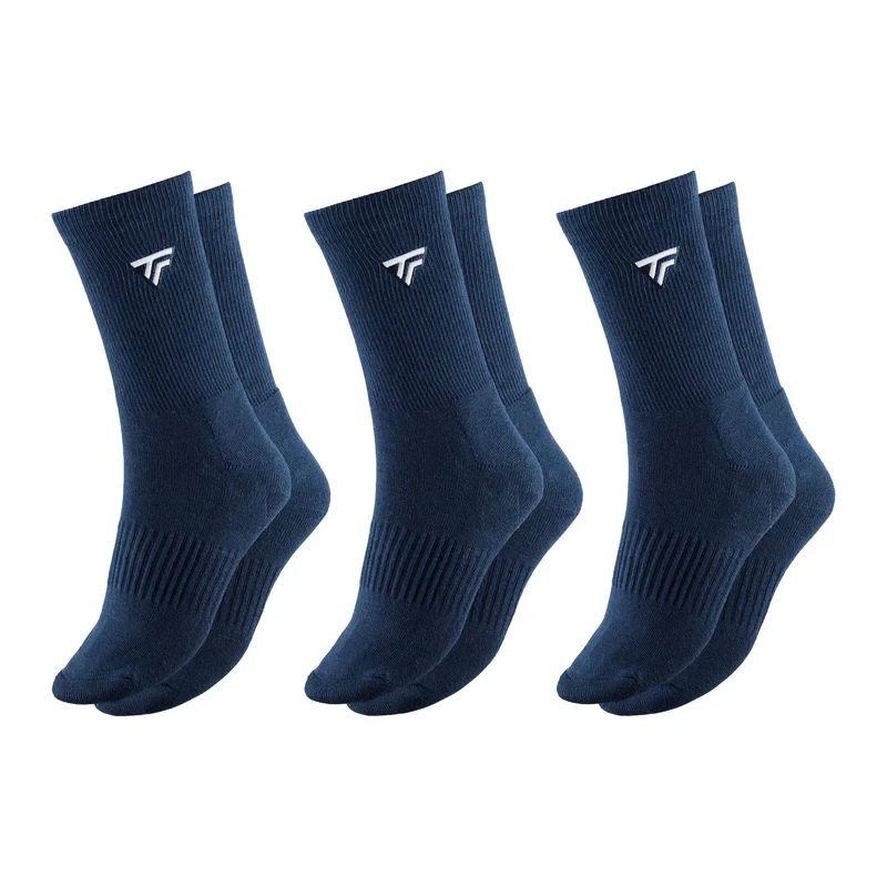 Chaussettes Tecnifibre bleu marine x3