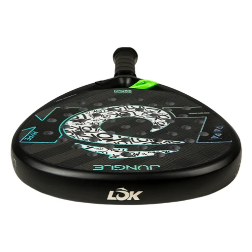 Raquette de padel Lok Jungle 2026 – détail de la zone de frappe