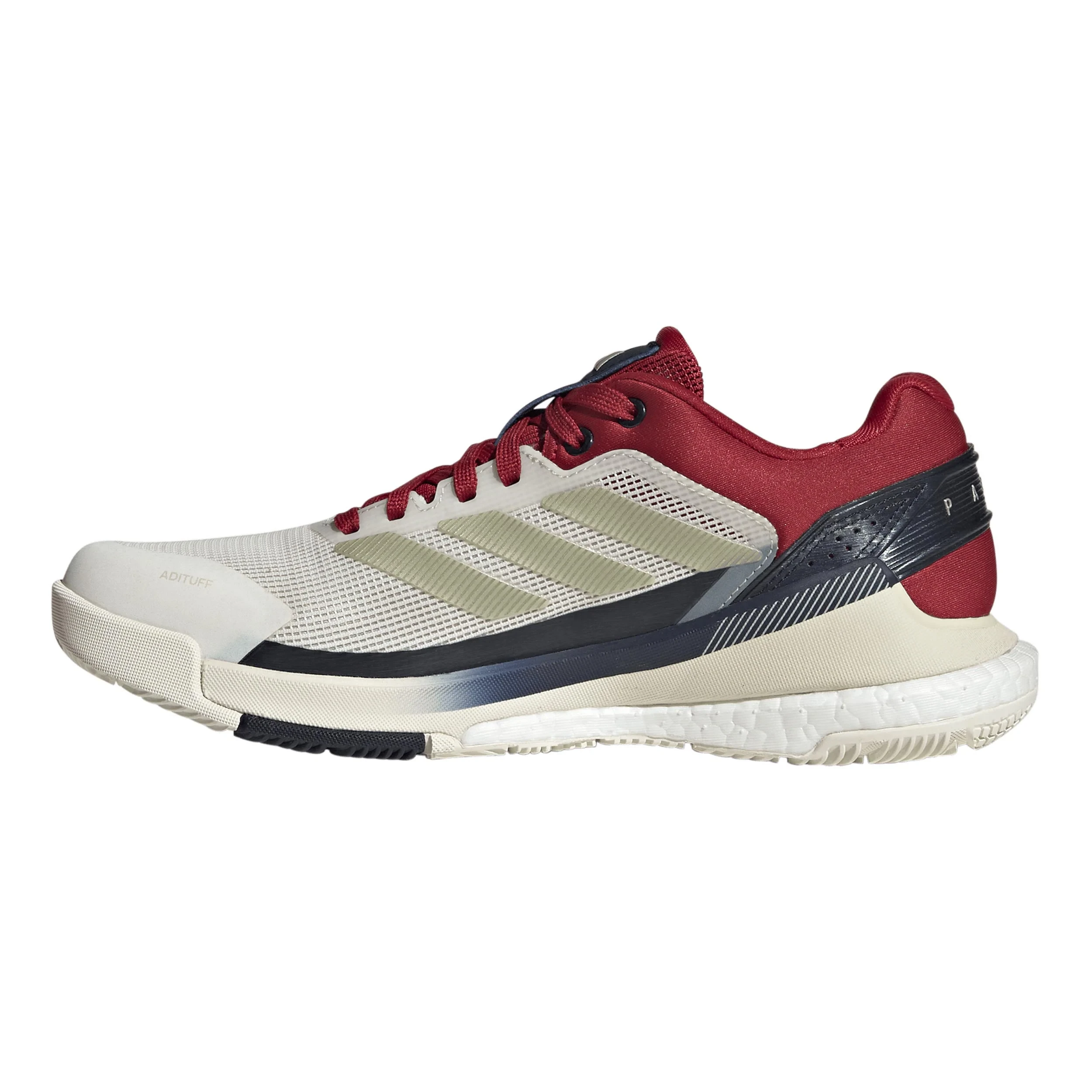 Scarpa da padel Adidas Crazyquick Boost Padel W Bianco / Rosso
