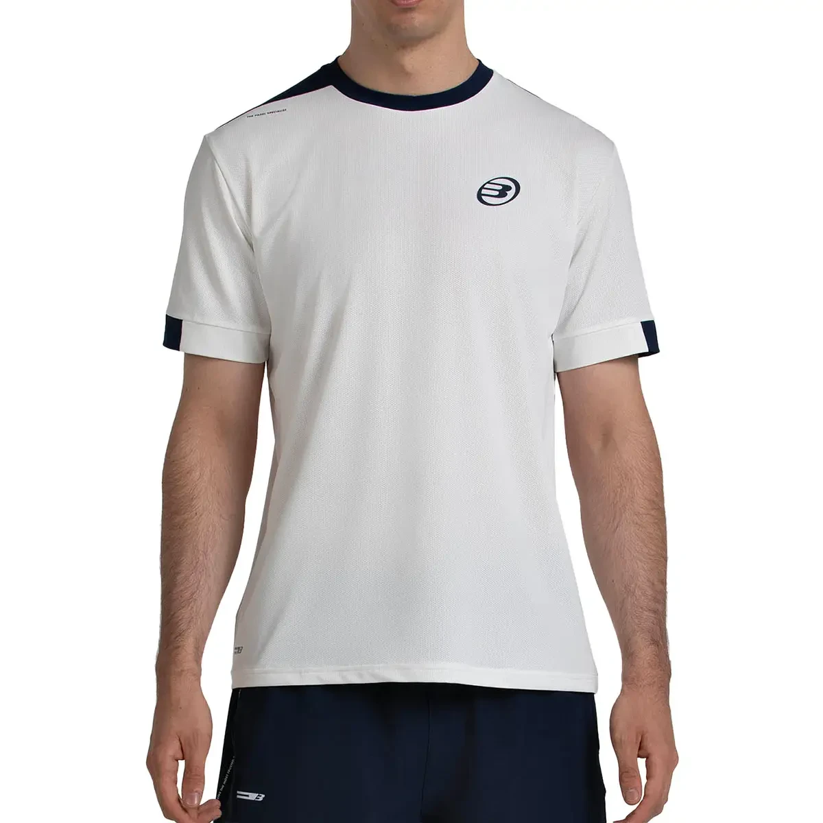 T-shirt Bullpadel Mananu Blanc
