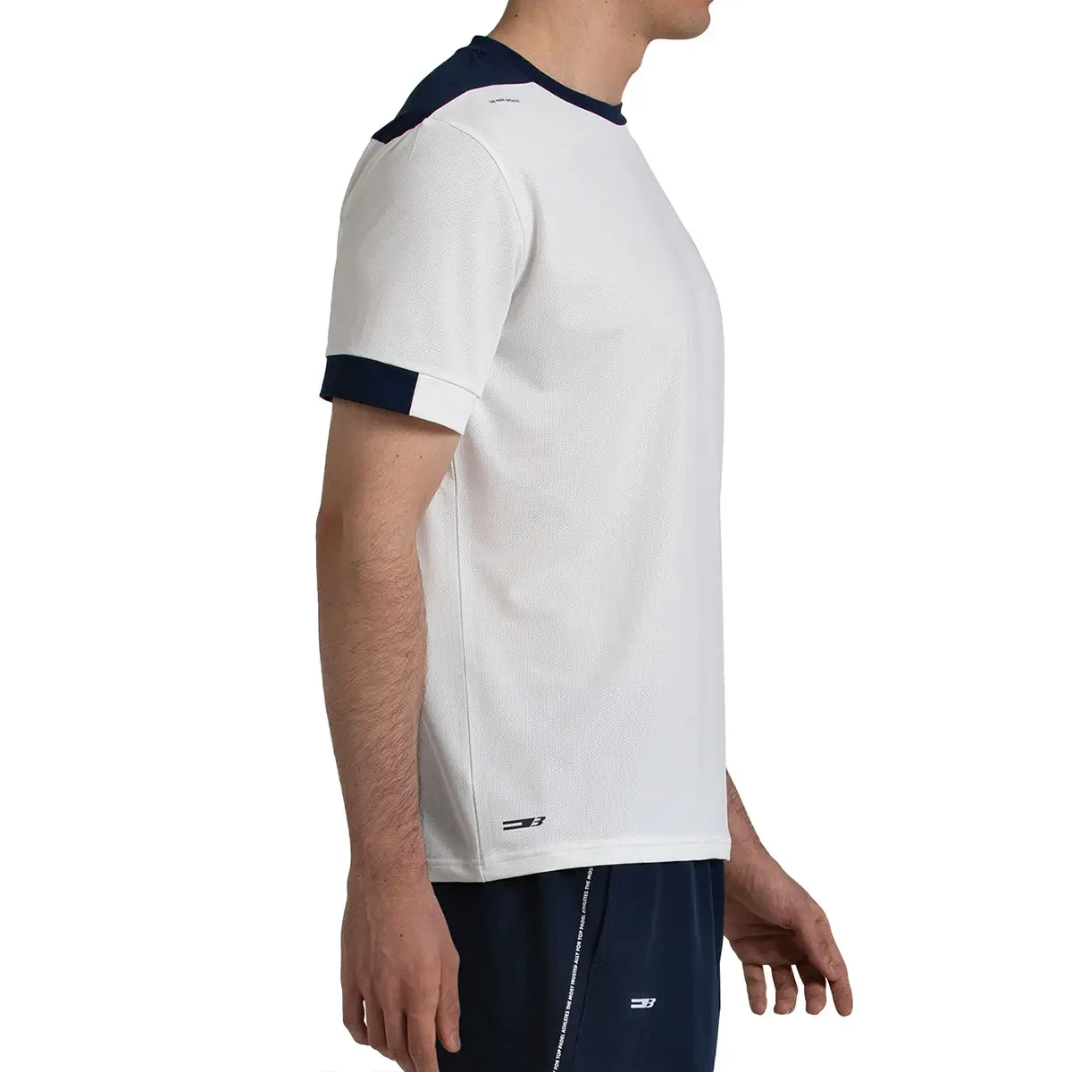 T-shirt Bullpadel Mananu Blanc