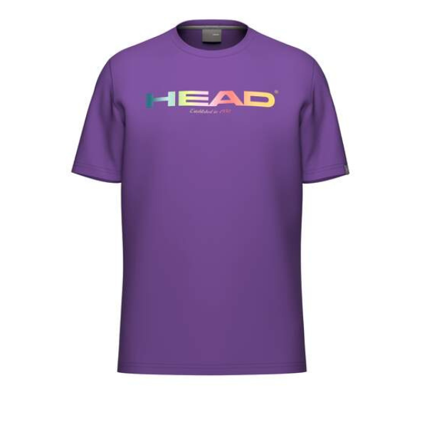 T-Shirt HEAD Rainbow Homme Violet