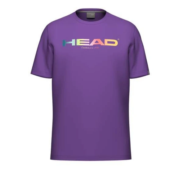 T-Shirt HEAD Rainbow Uomo Viola