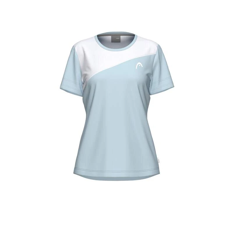 HEAD Tie-Break Dames T-Shirt Blauw/Wit
