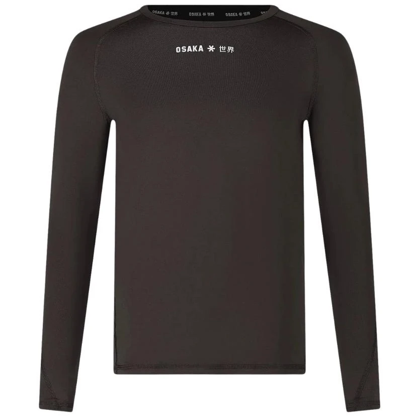 Osaka Crew Neck Long Sleeve Schwarz T-shirt