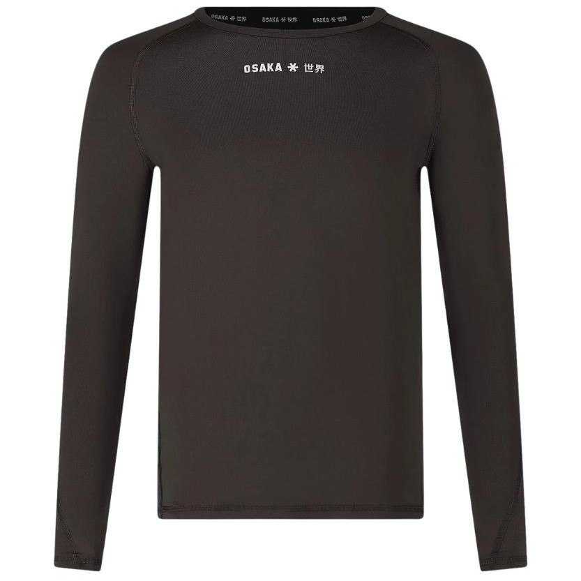 T-shirt Osaka Crew Neck Long Sleeve Noir
