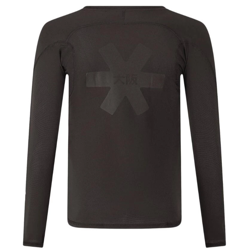 T-shirt Osaka Crew Neck Long Sleeve Noir