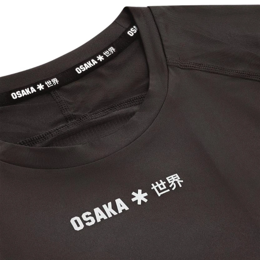 T-shirt Osaka Crew Neck Long Sleeve Noir