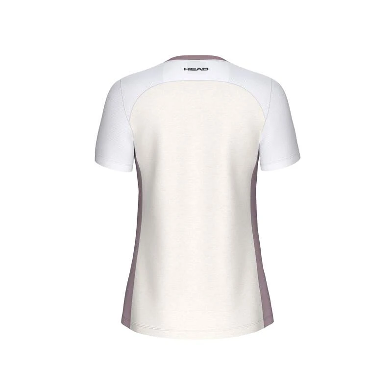 HEAD Petite Play Dames T-Shirt Wit