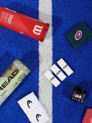 Illustration pack Padel accessories
