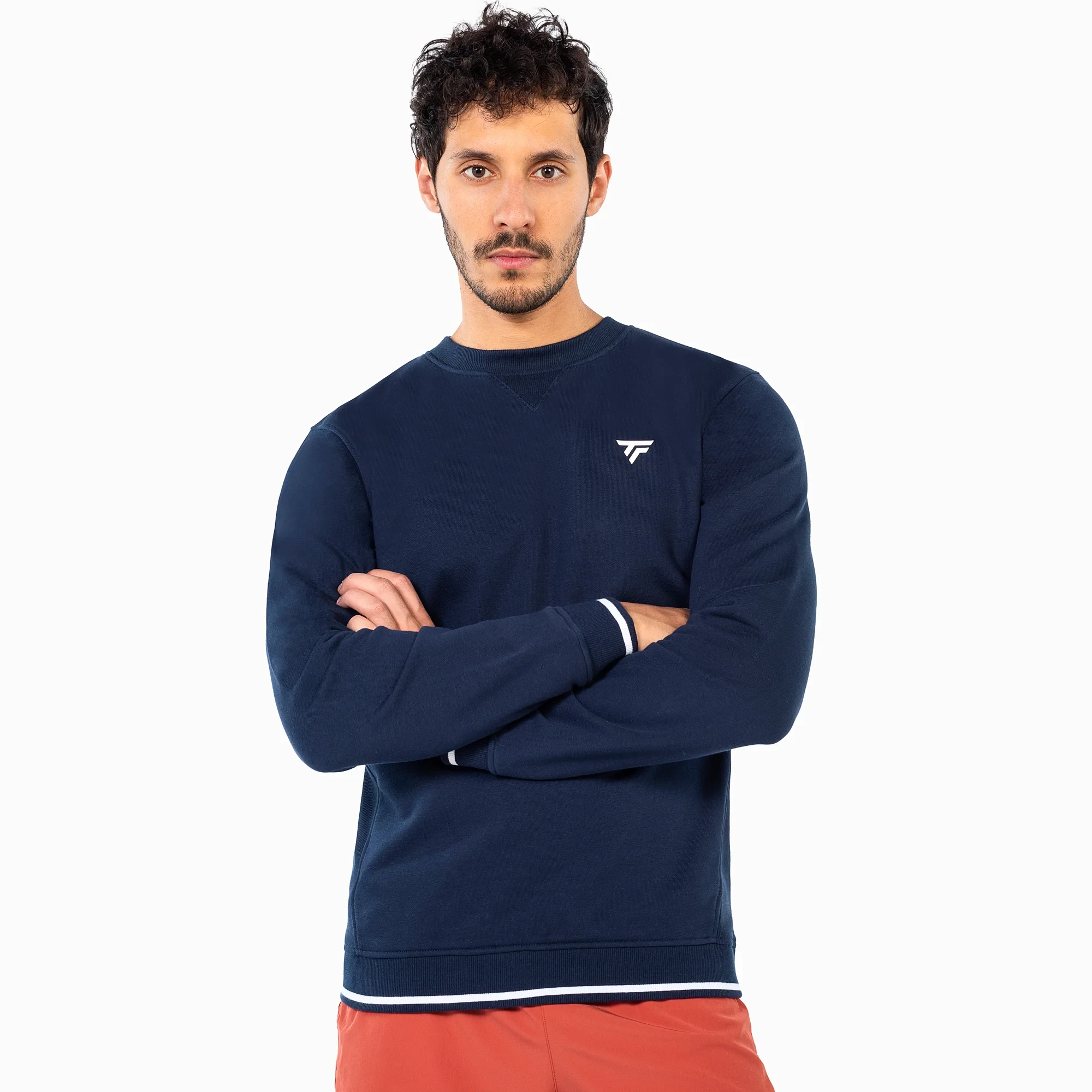 Sweat TECNIFIBRE Team Terry Homme Bleu Marine