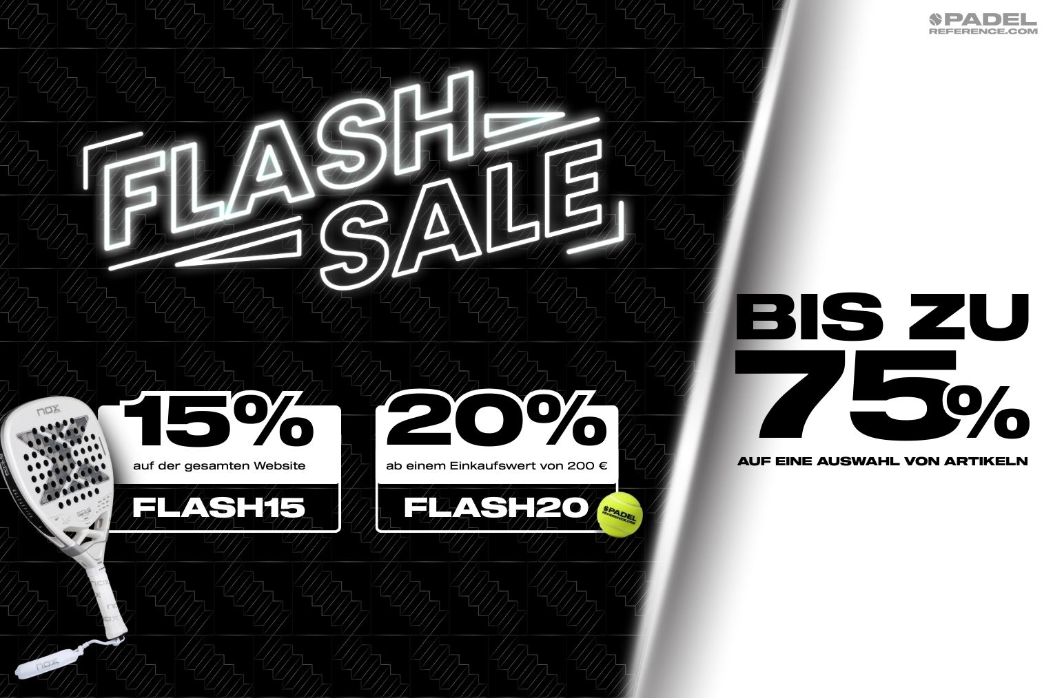 Interstitial mobile PadelReference