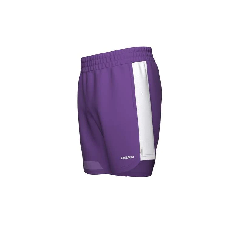 Short HEAD Power Homme Violet/Blanc