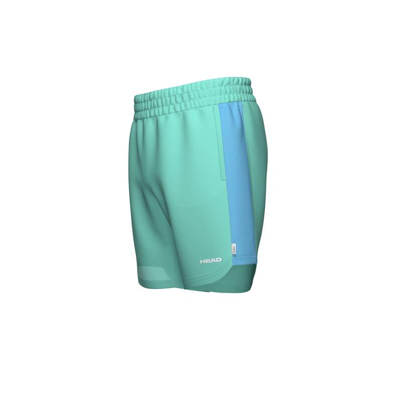 HEAD Power Shorts Herren Türkis / Air-Force-Blau