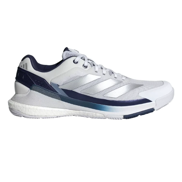ADIDAS Crazyquick Boost Padel Argent/Bleu